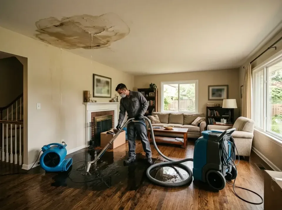 attic-pipe-burst-ceiling-drip-008 — frequently asked questions, Water Damage Restoration & Carpet Care in Eastlake, OH